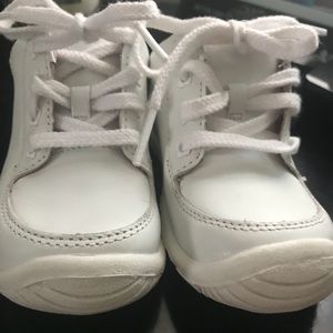 Stride Rite white baby girl sneaker